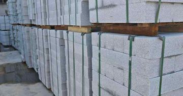 安徽芝麻白路牙石，路侧石