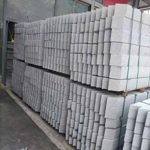 安徽芝麻白树围石 树池