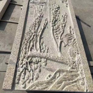 安徽黄金麻别墅雕刻版 别墅私人定制