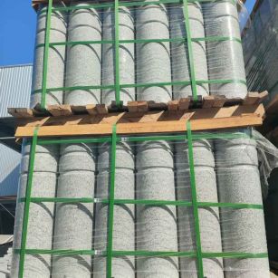 安徽挡车柱芝麻白 挡车石