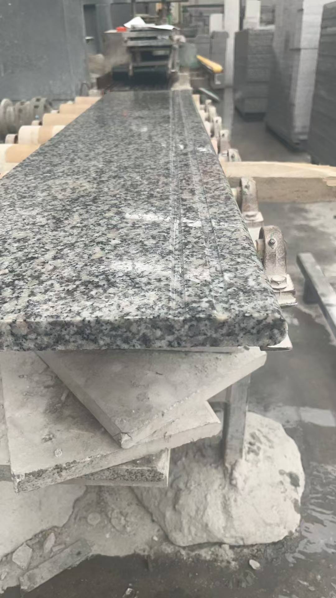 安徽芝麻白楼梯踏步 芙蓉白