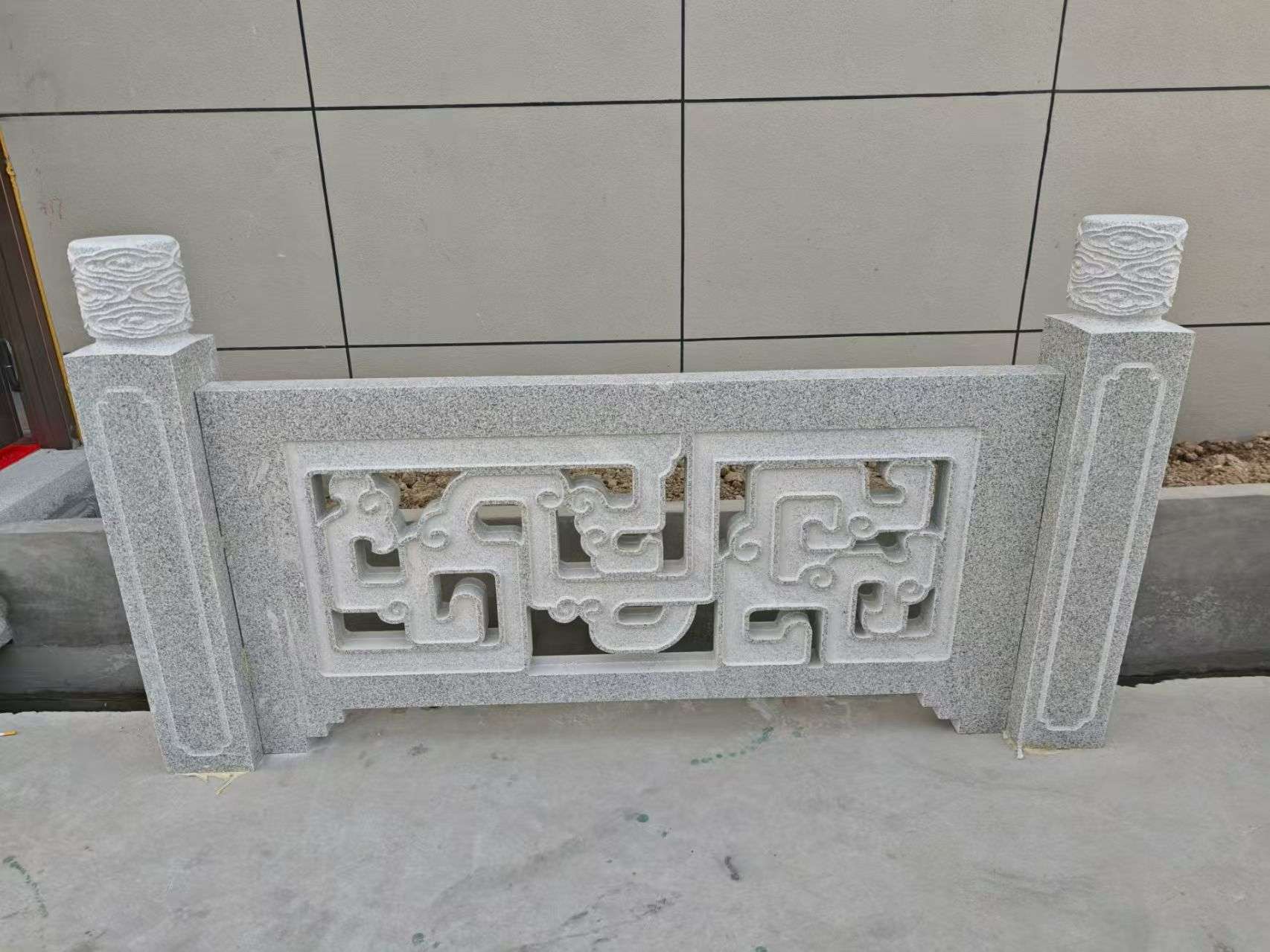 安徽芝麻白河道栏杆 桥栏杆